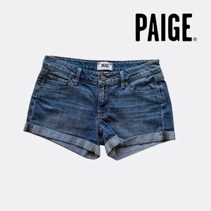 Paige Jimmy Jimmy Jean Shorts – Women’s Size 25 – Alonzo Wash Y2K